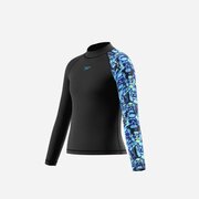 Speedo Boys LS Print Rashie-swimwear-Bambini