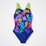 Speedo Girls Printed Splashback Swimsuit 1PC