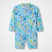Speedo Toddler Boys Printed LS Zip Swimsuit 1PC-swimwear-Bambini