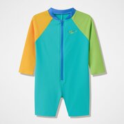 Speedo Toddler Boys Colourblock LS Zip Swimsuit 1PC-swimwear-Bambini