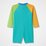 Speedo Toddler Boys Colourblock LS Zip Swimsuit 1PC