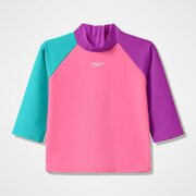 Speedo Toddler Girls LS Rashguard-swimwear-Bambini