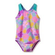 Speedo Toddler Girls Printed Swimsuit 1PC-swimwear-Bambini