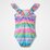 Speedo Toddler Girls Ruffle Swimsuit 1PC