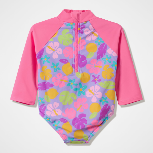 Speedo Toddler Girls LS Swimsuit 1PC