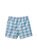 Milky Dusty Check Short