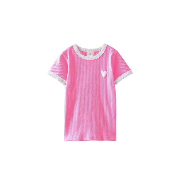 Milky Bonbon Rib Tee