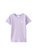 Milky Lilac Mist Rib Tee
