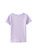 Milky Lilac Mist Rib Tee