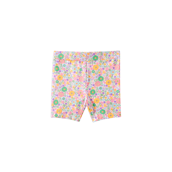 Milky Pastel Garden Bike Short