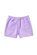 Milky Lilac Twill Short