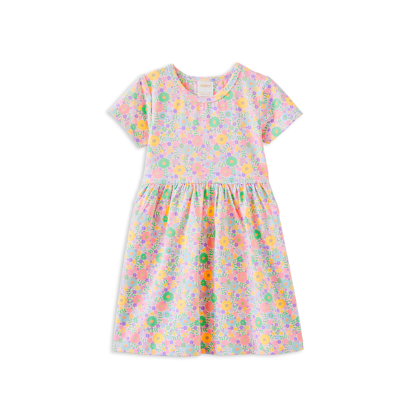 Milky Pastel Garden Dress