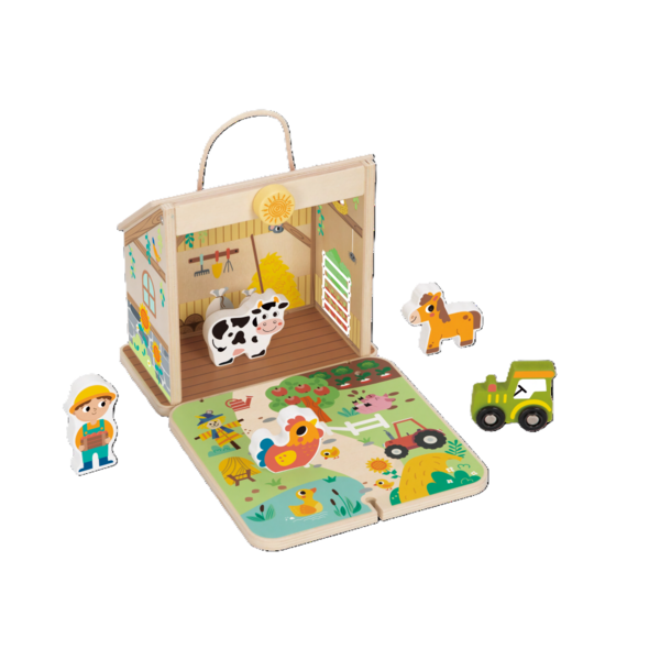 Hi Pando Foldable Farm Set