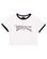 Santa Cruz Strange Hibiscus Ringer Baby Tee