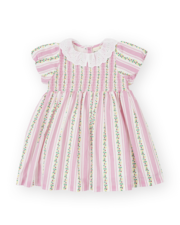 Goldie + Ace Antique Stripe Strawberry Flo Smocked Dress-dresses-and-skirts-Bambini