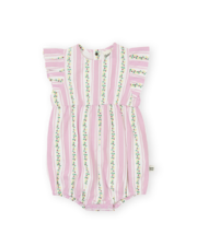 Goldie + Ace Antique Stripe Strawberry Lani Romper-bodysuits-and-rompers-Bambini
