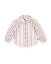 Goldie + Ace Antique Stripe Strawberry Shirt-tops-Bambini