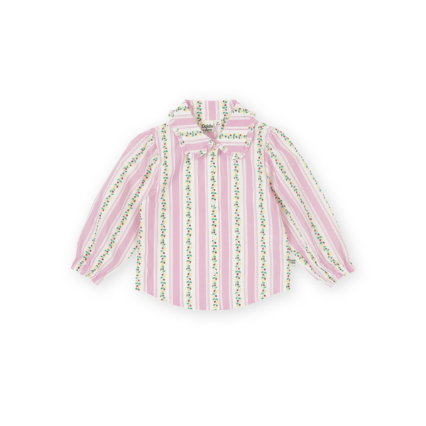 Goldie + Ace Antique Stripe Strawberry Shirt