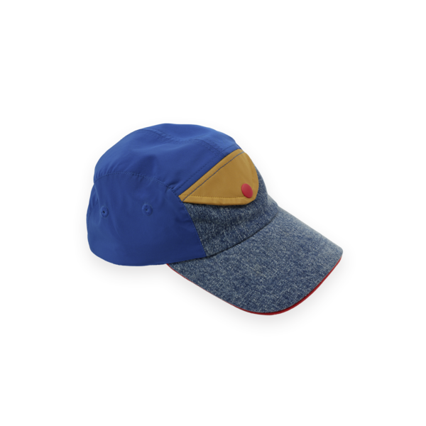 Goldie + Ace Colour Block Vintage Denim Cap