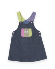Goldie + Ace Colour Pop Pinafore Dress-dresses-and-skirts-Bambini