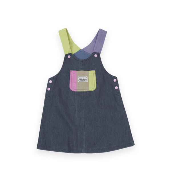 Goldie + Ace Colour Pop Pinafore Dress