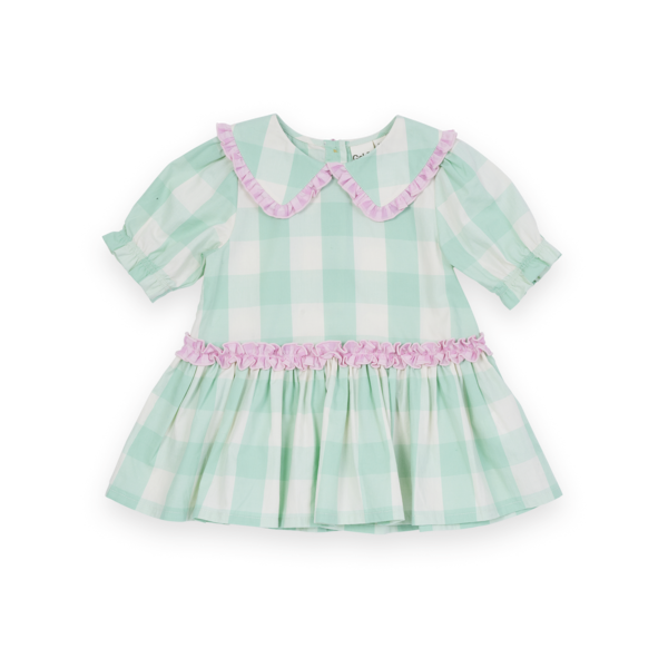 Goldie + Ace Gingham Collar Dress