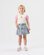 Goldie + Ace Gingham Puff Sleeve Top