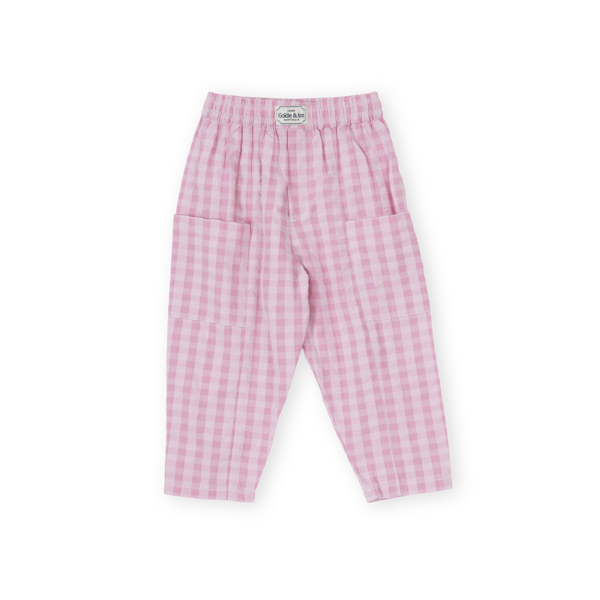 Goldie + Ace Lightweight Gingham Kit Pocket Pant