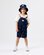 Goldie + Ace Mini Strawberry Embroidered Bucket Hat