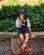 Goldie + Ace Mini Strawberry Embroidered Bucket Hat