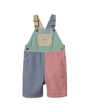 Goldie + Ace Patchwork Stripe Burton Overalls-jumpsuits-and-overalls-Bambini