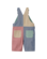 Goldie + Ace Patchwork Stripe Burton Overalls