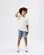 Goldie + Ace Pin Stripe Noah Pocket Shorts
