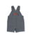 Goldie + Ace Railroad Stripe Burton Overalls