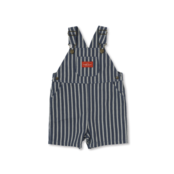 Goldie + Ace Railroad Stripe Burton Overalls