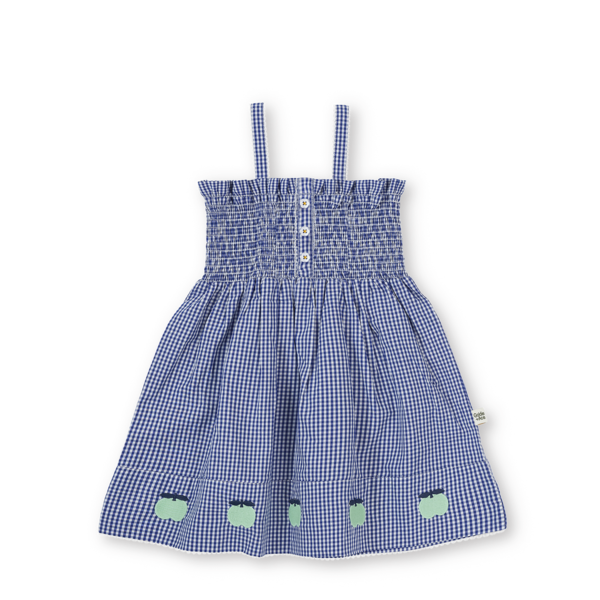 Goldie + Ace Shirred Gingham Apple Dress