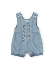 Goldie + Ace Wild Strawberry Nina Romper-bodysuits-and-rompers-Bambini