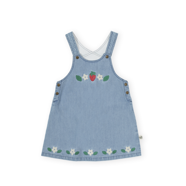 Goldie + Ace Wild Strawberry Pinafore Dress