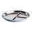 Nestling Stainless Divided Suction Plate 20cm