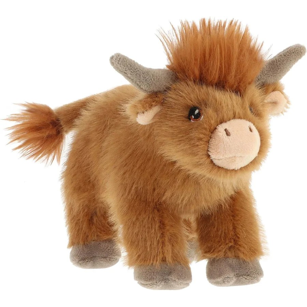 Keeleco Standing Highland Cow 20cm