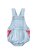 Milky Bandana Denim Overall