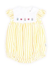 Huxbaby Flower Fields Stripe Playsuit-bodysuits-and-rompers-Bambini