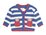 Huxbaby Nautical Stripe Peekaboo Hux Cardi