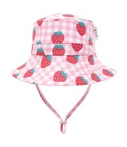 Huxbaby Strawberry Check Swimhat-swimwear-Bambini