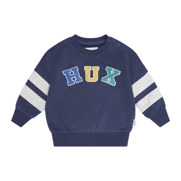Huxbaby Hux Flocked Spliced Sweatshirt