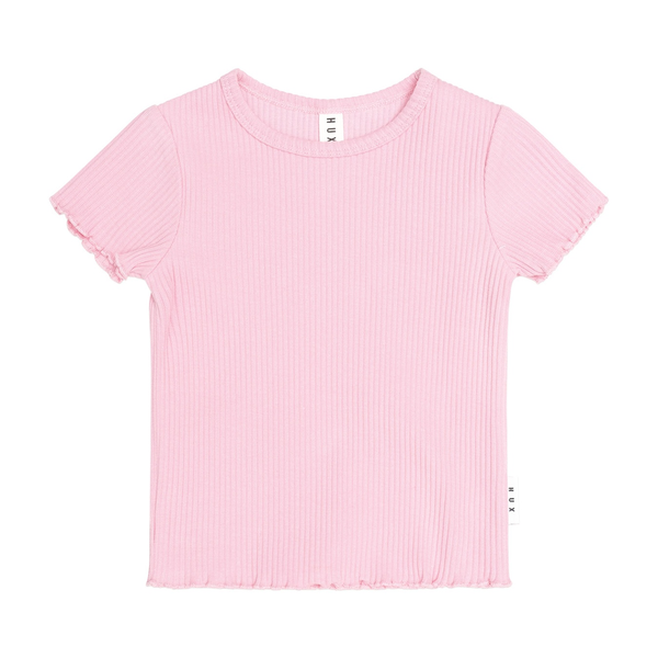 Huxbaby Strawberry Creme Rib Tee