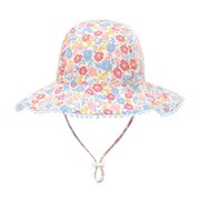 Huxbaby Vintage Floral Sunhat-hats-and-sunglasses-Bambini