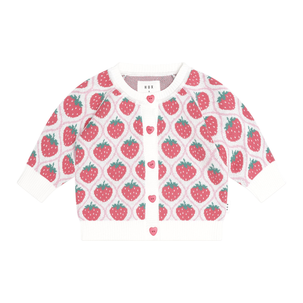 Huxbaby Strawberry Fields Cardi