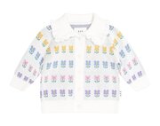 Huxbaby Flower Fields Collar Cardi-jackets-and-cardigans-Bambini