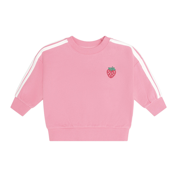 Huxbaby Strawberry Emb Sweatshirt